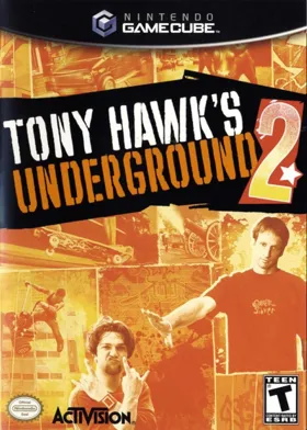 Tony Hawk's Underground 2 box cover front